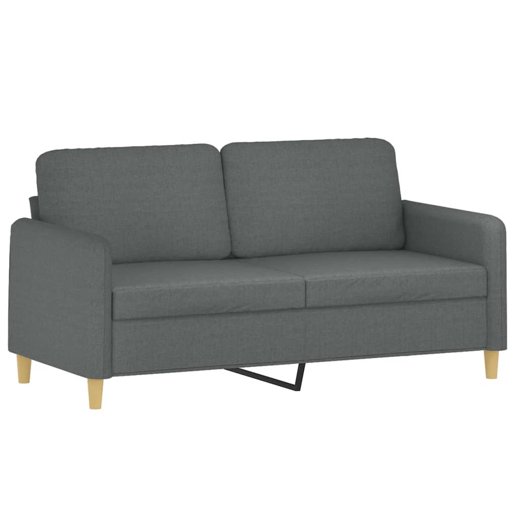 2-delige Loungeset met kussens stof