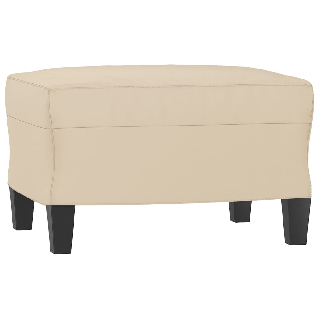 2-delige Loungeset met kussens microvezelstof taupe