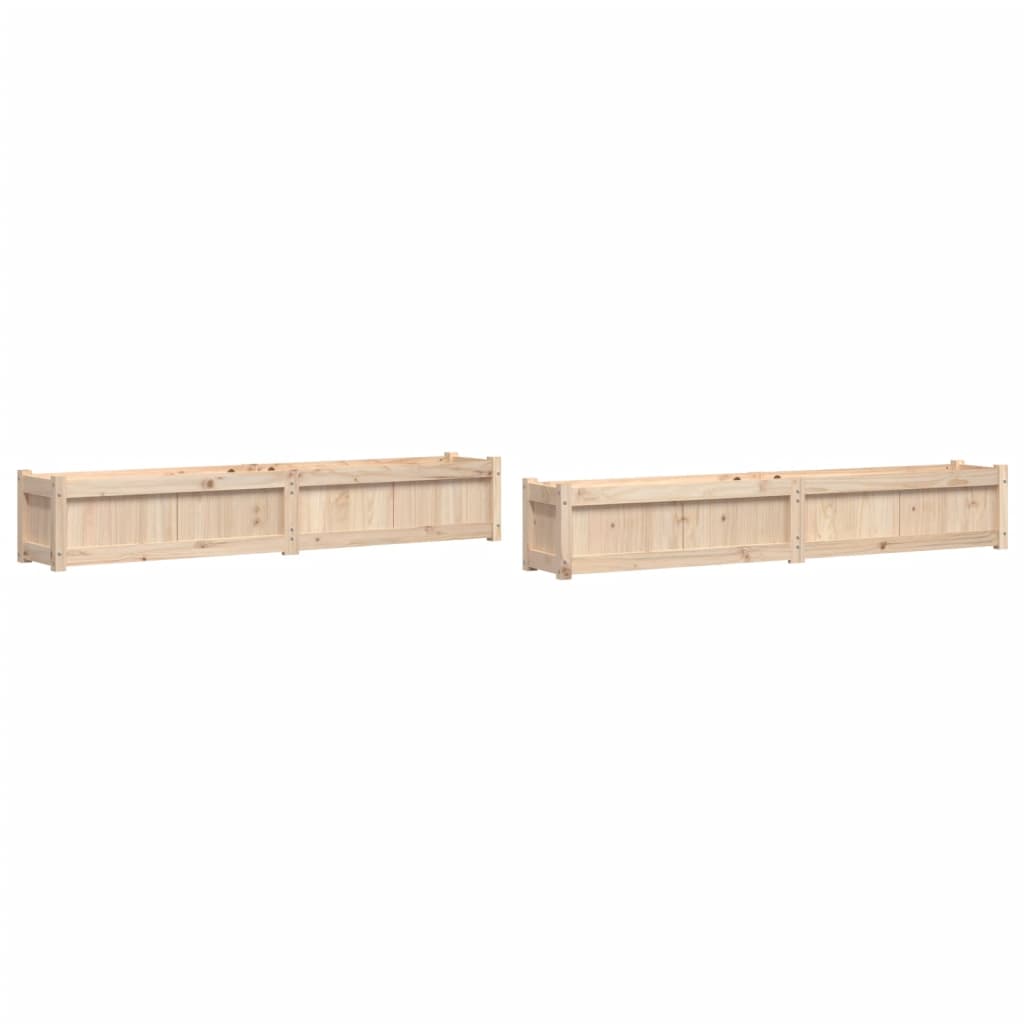 Jardinières 2 pcs solides