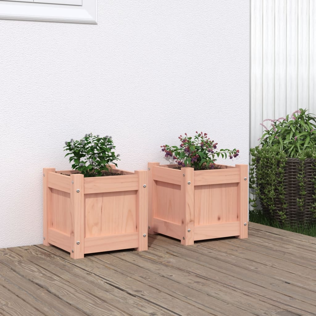 Jardinières 2 pcs cm bois