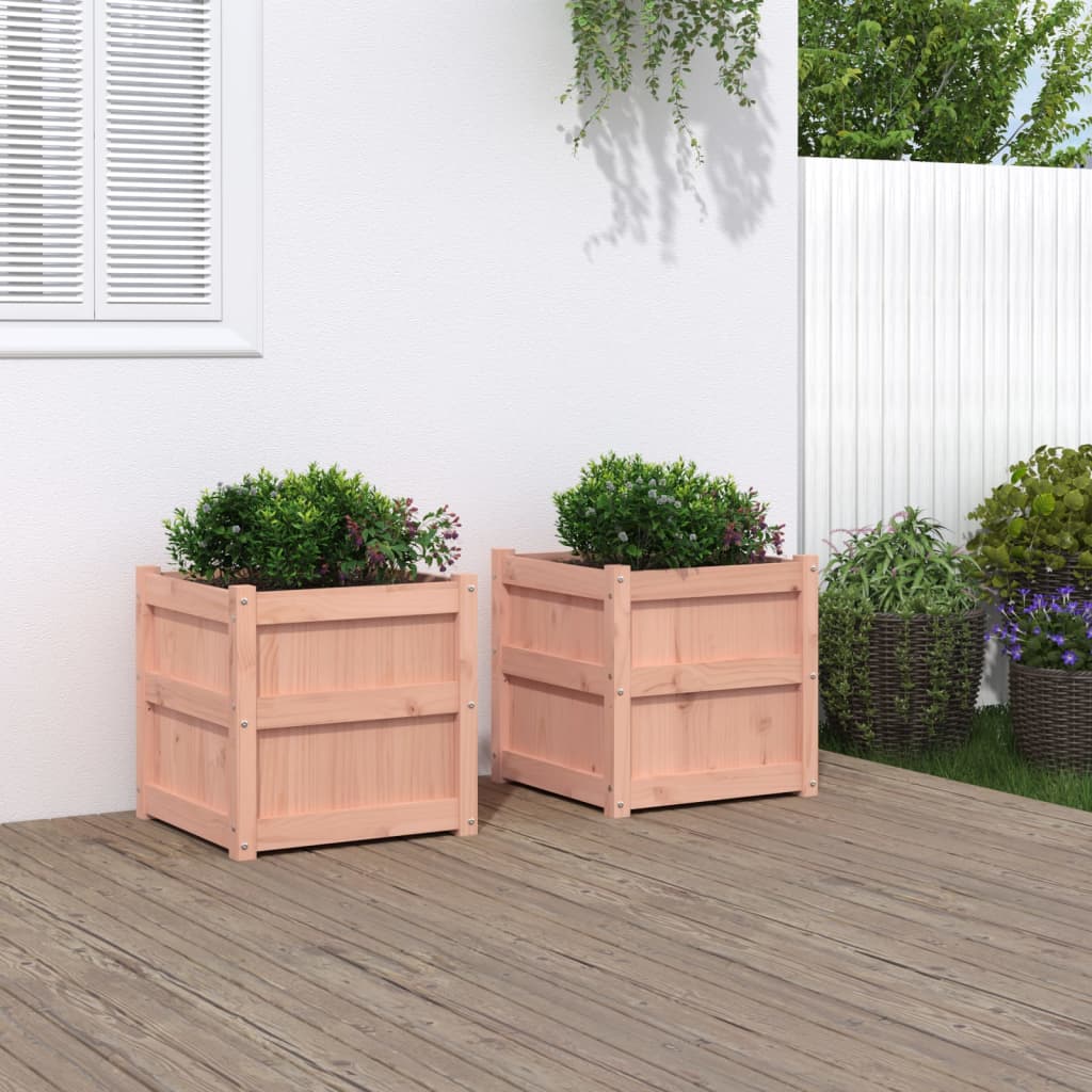 Jardinières 2 pcs cm bois