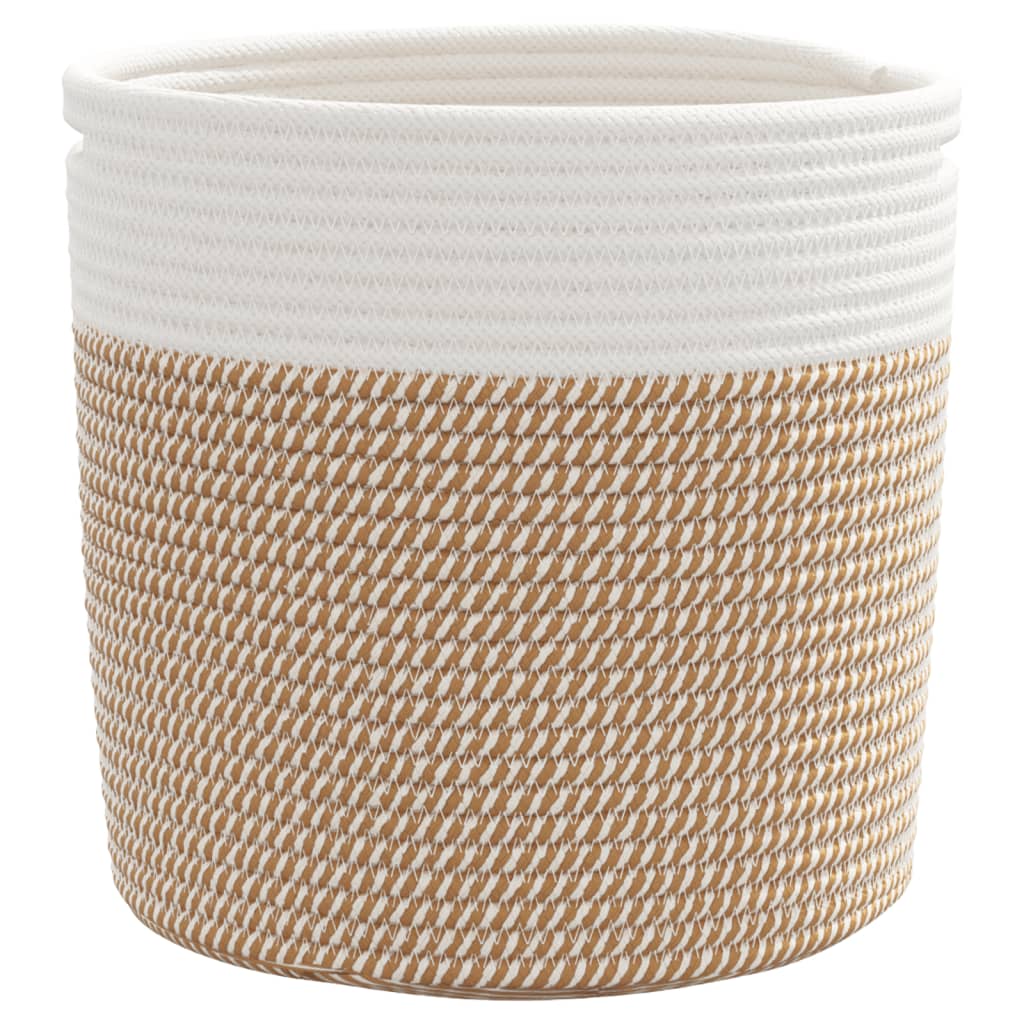 Panier de rangement Ø 40x25 cm coton