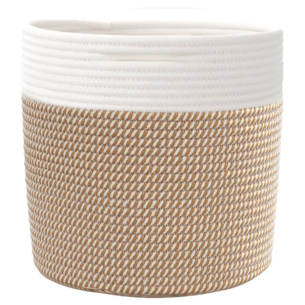 Panier de rangement Ø 40x25 cm coton