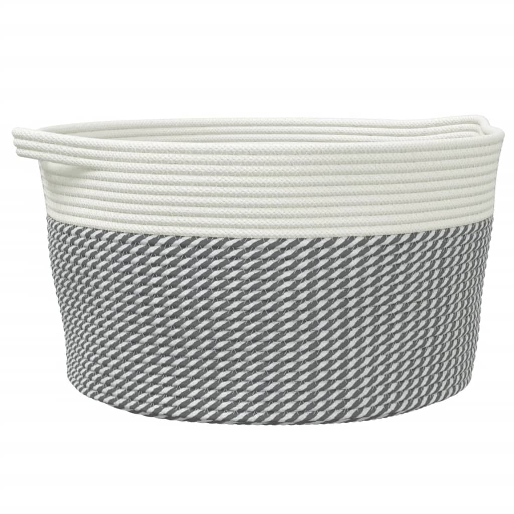 Panier de rangement Ø 40x25 cm coton