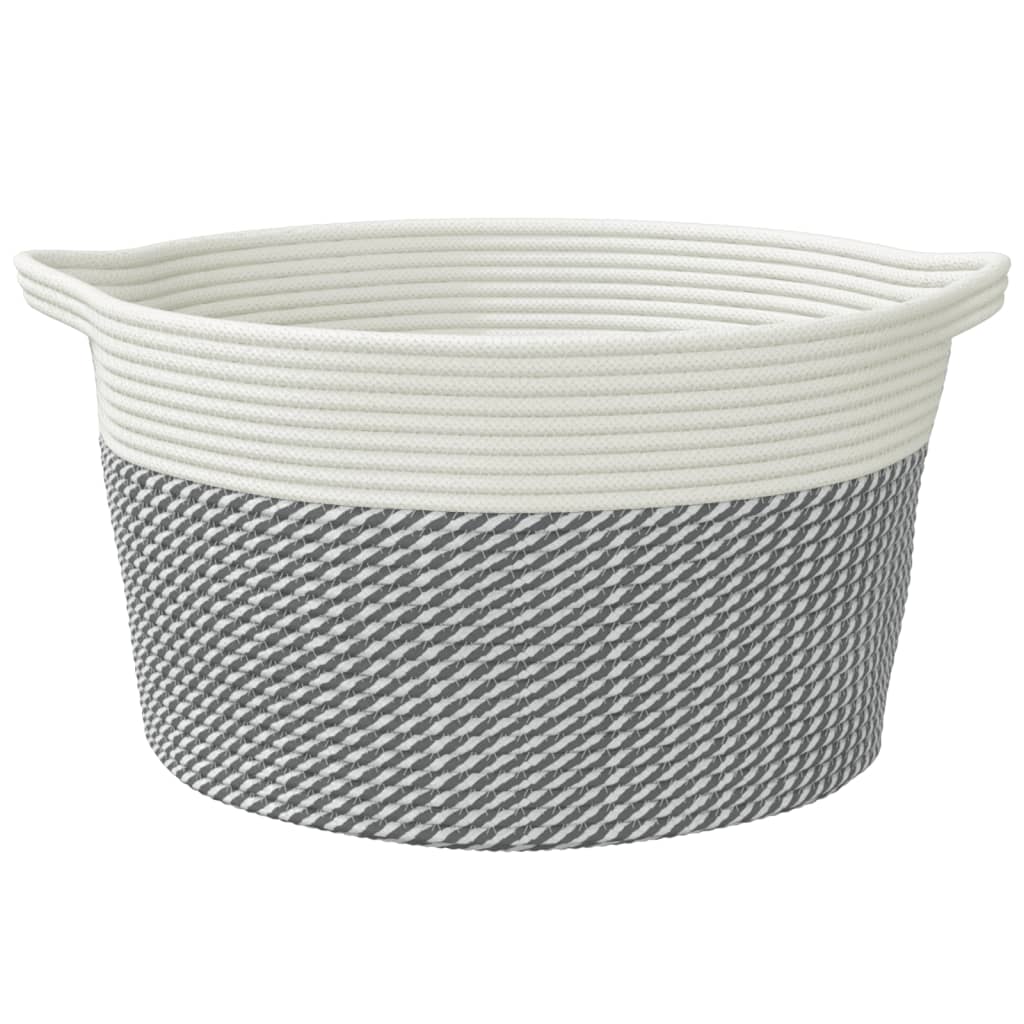 Panier de rangement Ø 40x25 cm coton