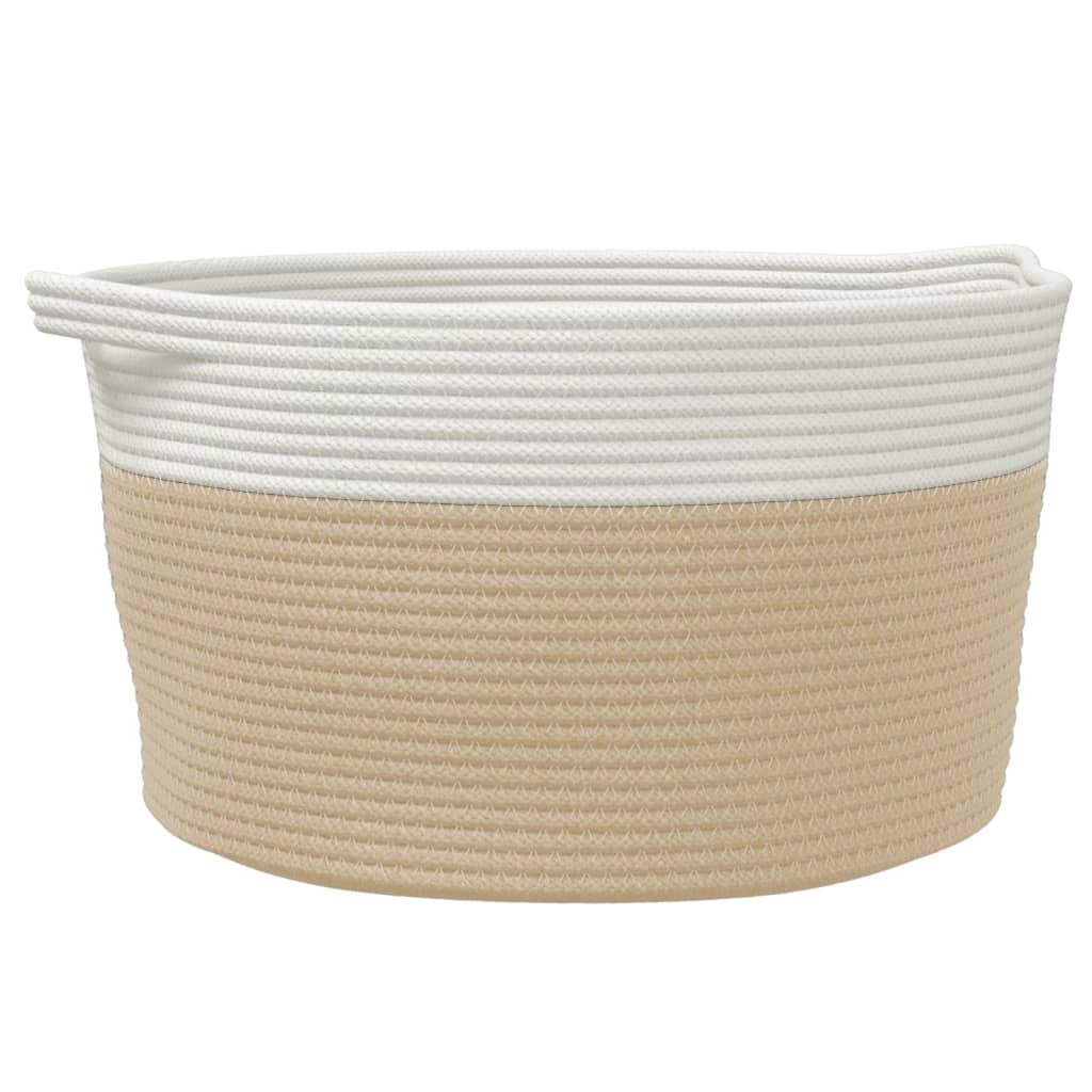 Panier de rangement Ø 40x25 cm coton