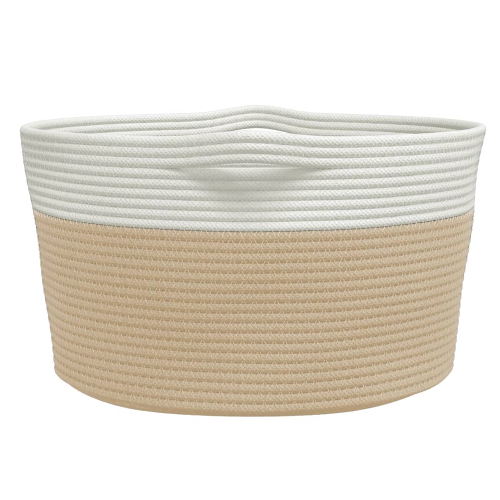 Panier de rangement Ø 40x25 cm coton