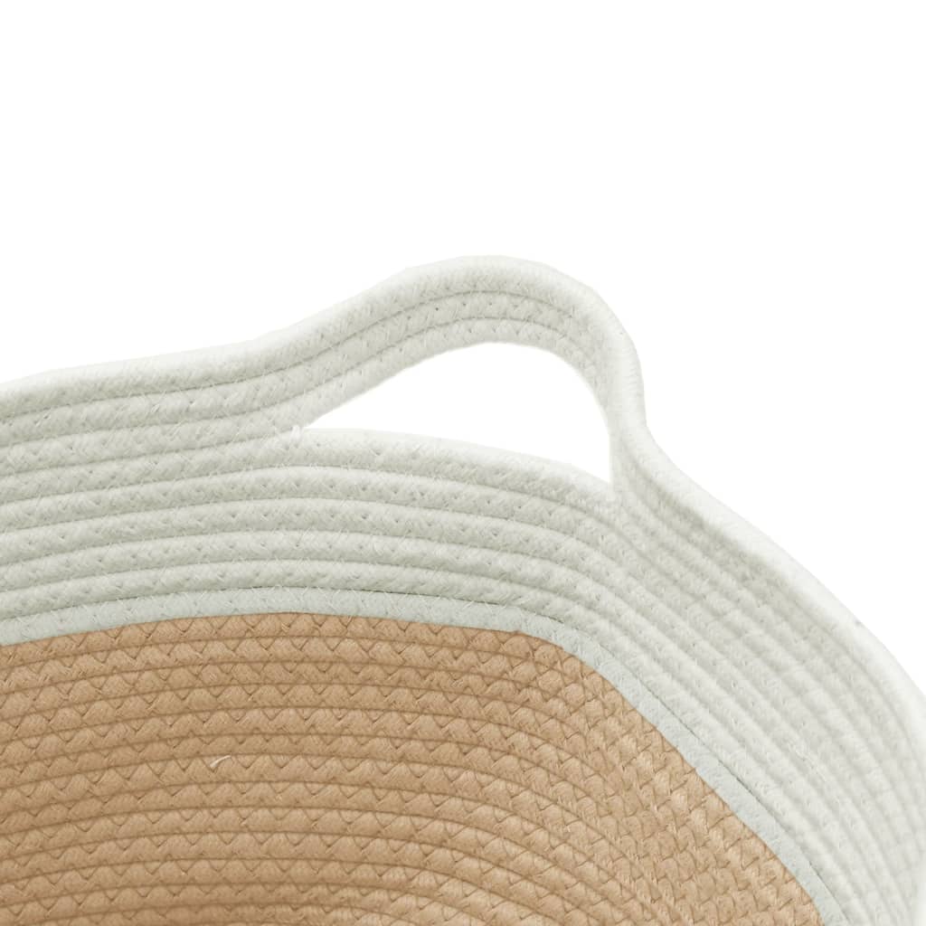 Panier de rangement Ø 40x25 cm coton