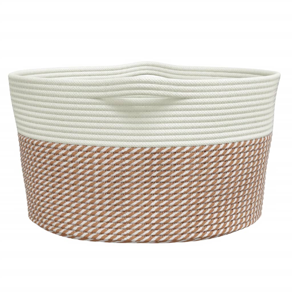 Panier de rangement Ø 40x25 cm coton