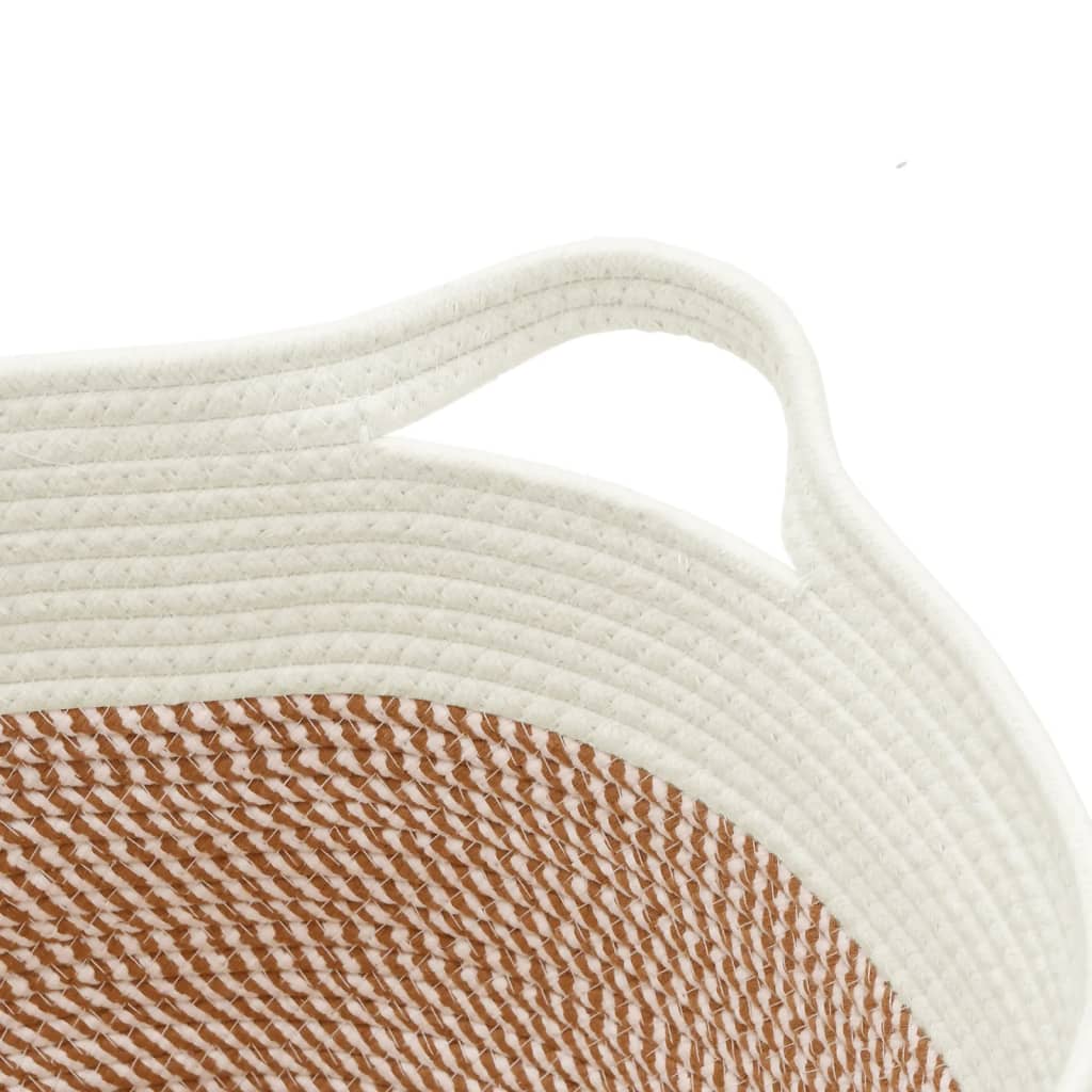 Panier de rangement Ø 40x25 cm coton