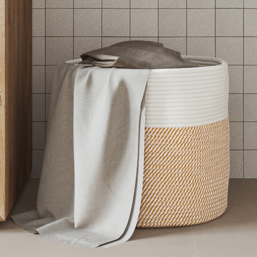 Panier de rangement Ø 40x25 cm coton