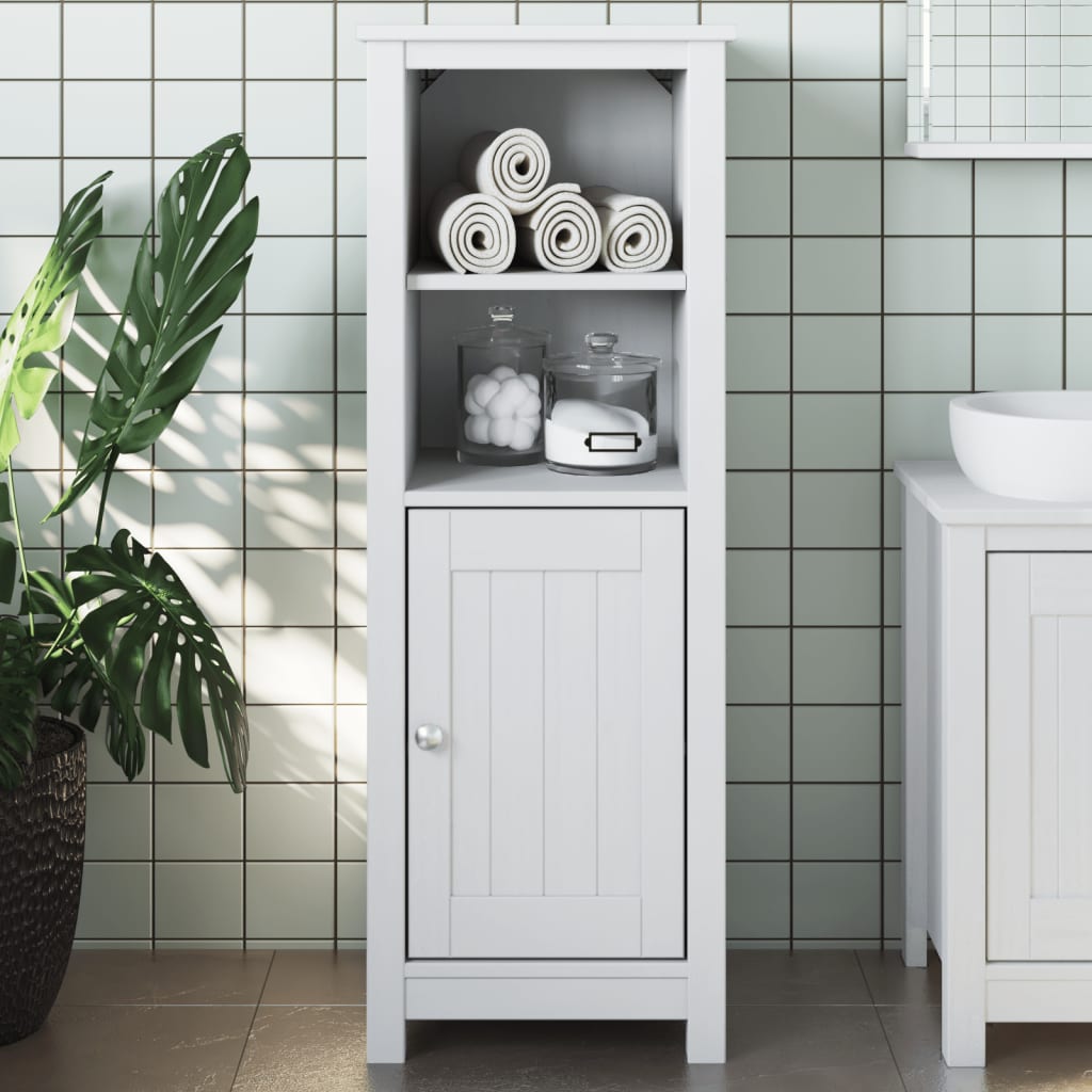 Meuble de salle de bain BERG 40x34x110 cm en pin massif