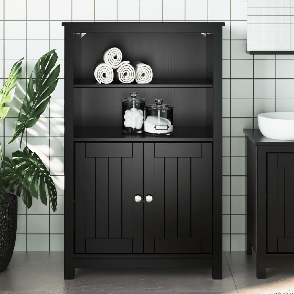 Meuble de salle de bain BERG 40x34x110 cm en pin massif