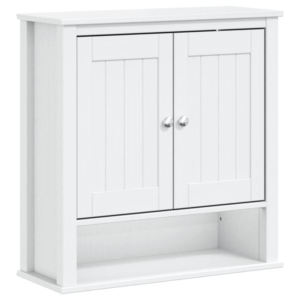 Meuble de salle de bain BERG 69,5x27x71,5 cm en pin massif