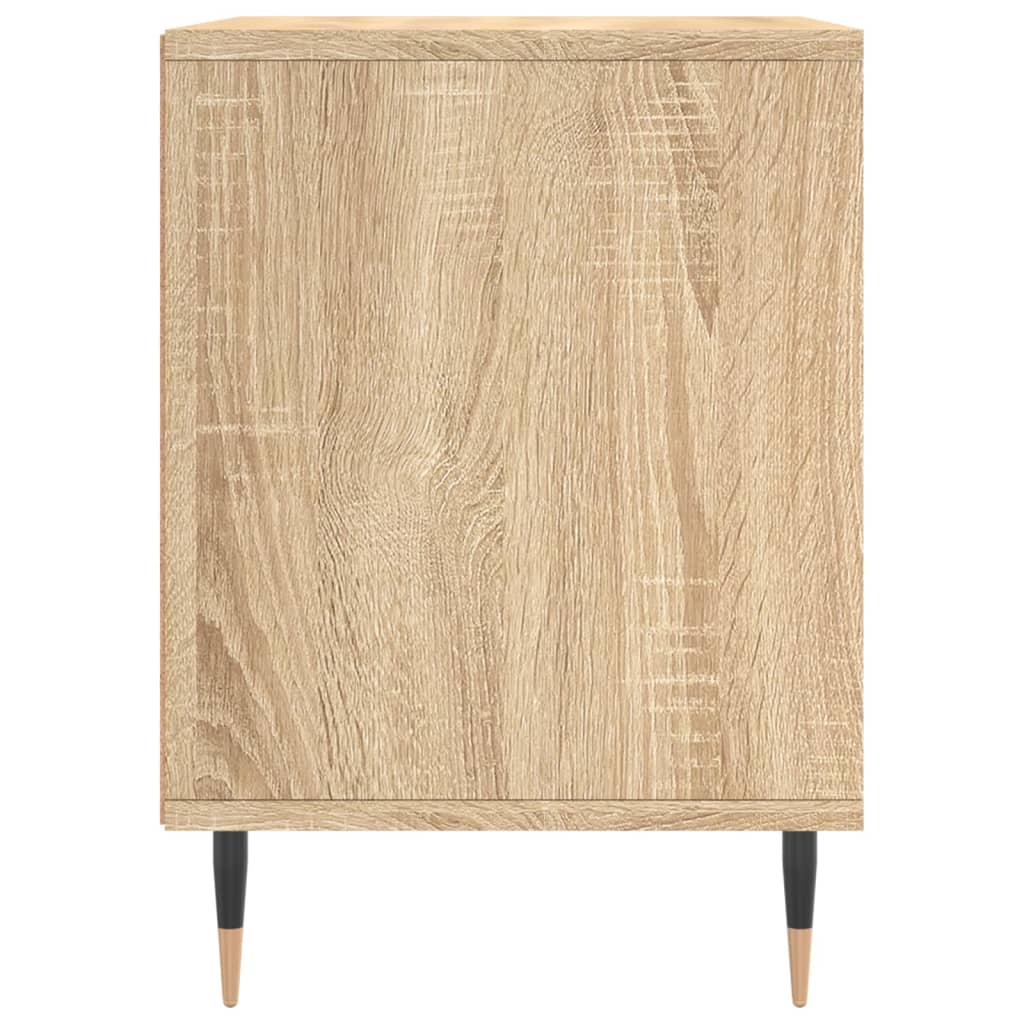 Table de chevet 40x35x50 cm en bois travaillé