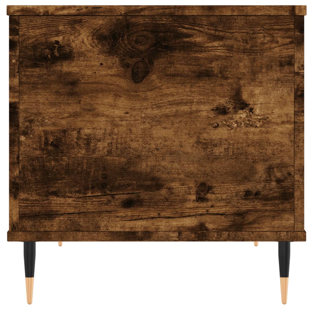 Salontafel 60x44,5x45 cm bewerkt hout eikenkleurig