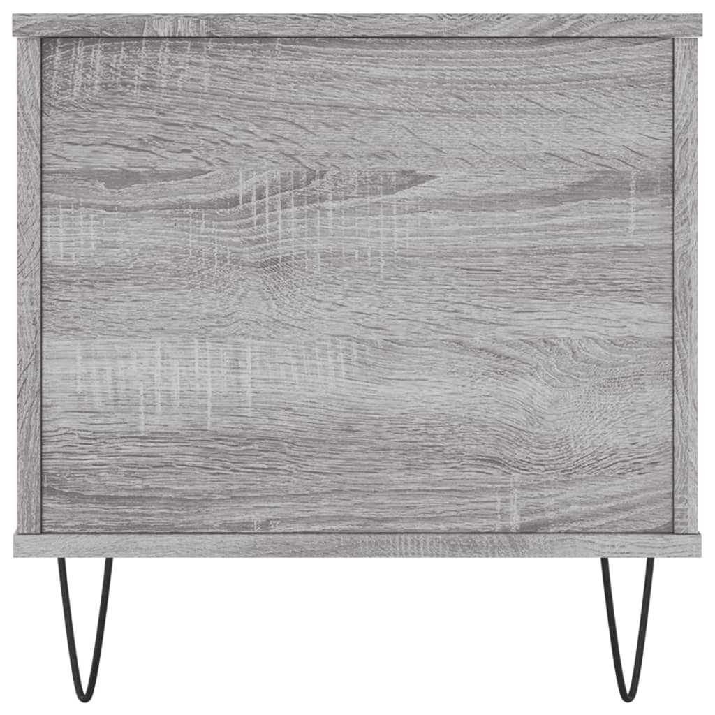 Salontafel 90x44,5x45 cm bewerkt hout eikenkleurig