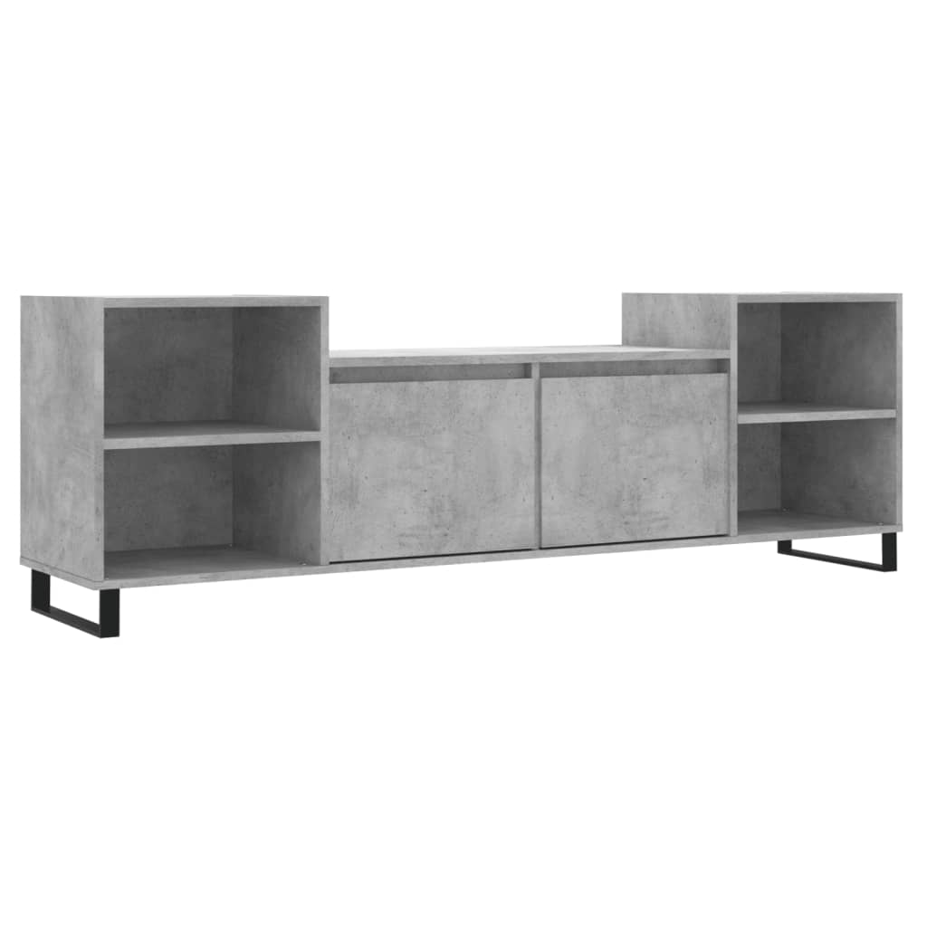 Tv-meubel 160x35x55 cm bewerkt hout eikenkleurig