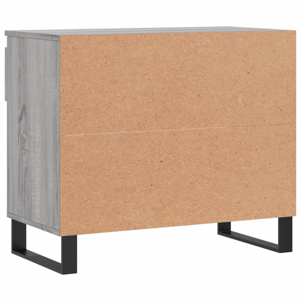 Schoenenkast 70x36x60 cm bewerkt hout eikenkleurig