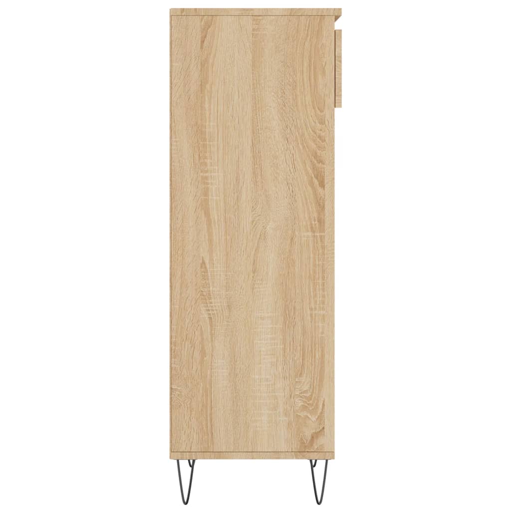 Schoenenkast 40x36x105 cm bewerkt hout