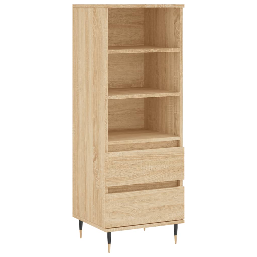 Meuble haut 40x36x110 cm en bois travaillé