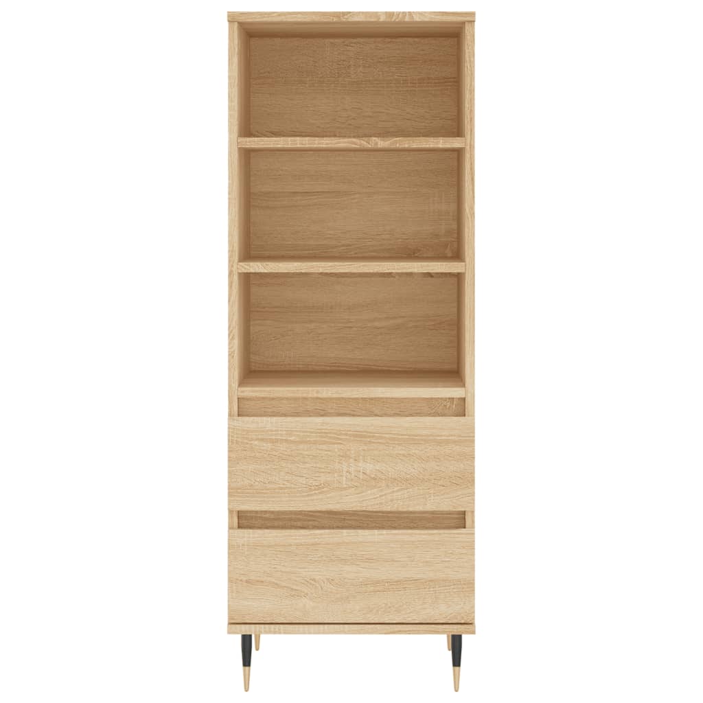 Meuble haut 40x36x110 cm en bois travaillé