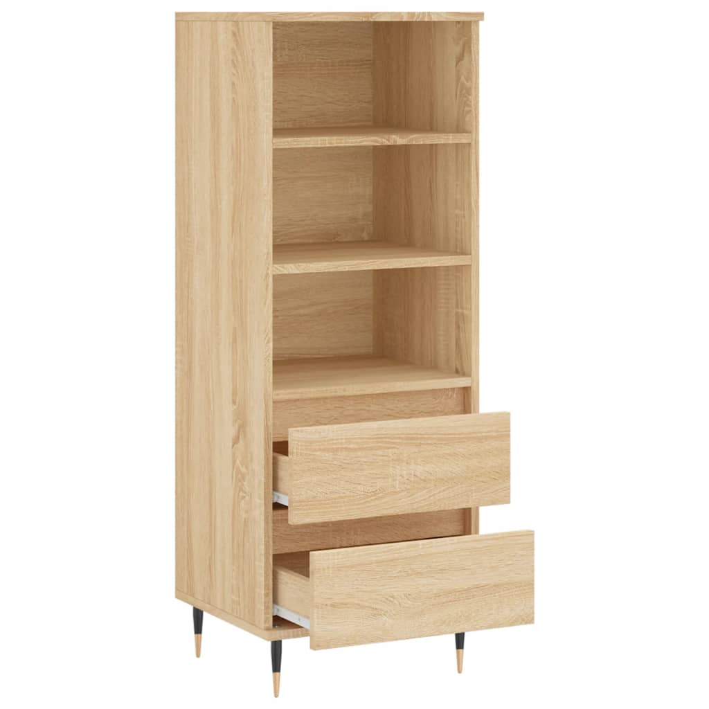 Hoge kast 40x36x110 cm bewerkt hout