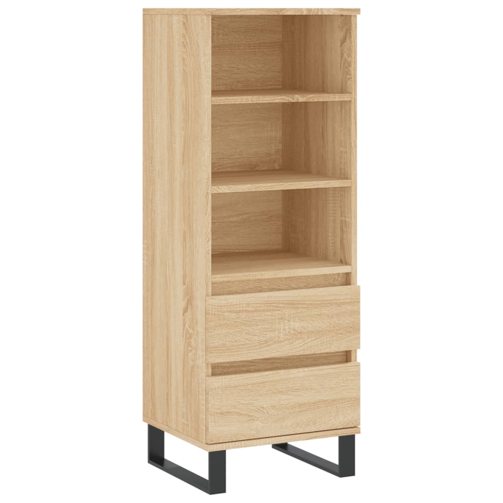 Meuble haut 40x36x110 cm en bois travaillé