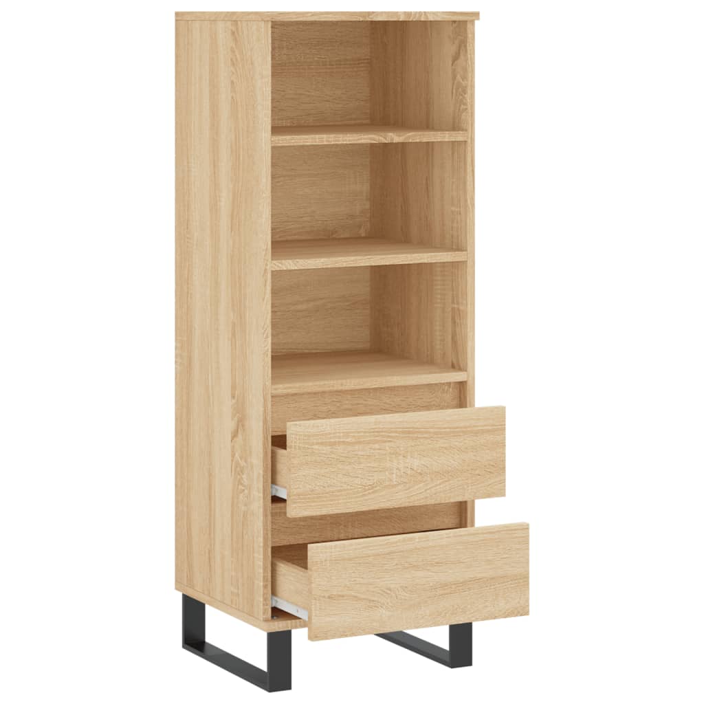 Hoge kast 40x36x110 cm bewerkt hout