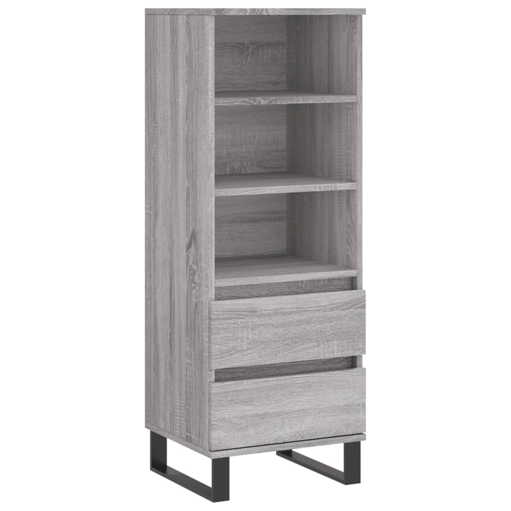 Hoge kast 40x36x110 cm bewerkt hout