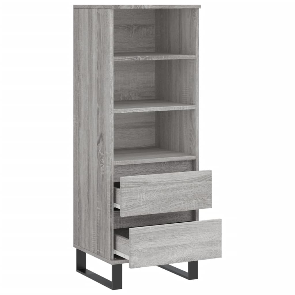 Hoge kast 40x36x110 cm bewerkt hout