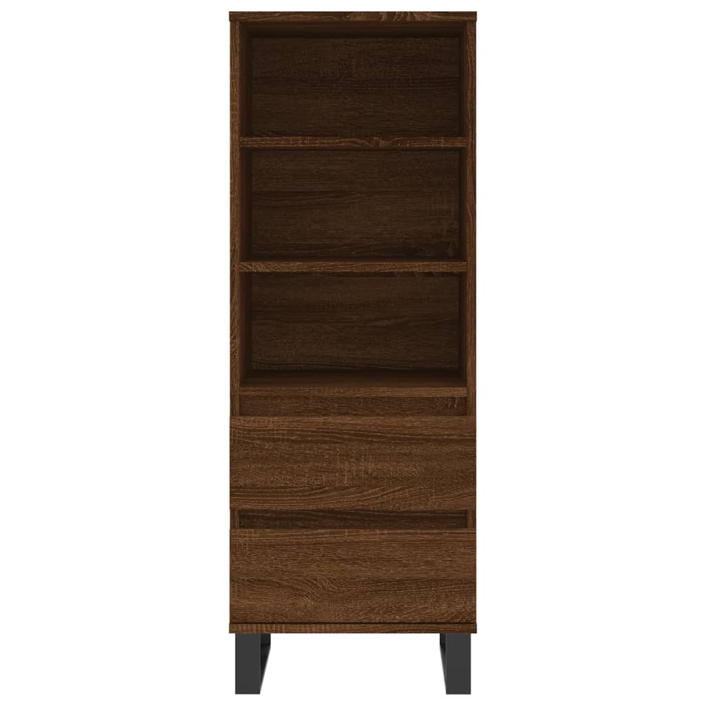 Meuble haut 40x36x110 cm en bois travaillé