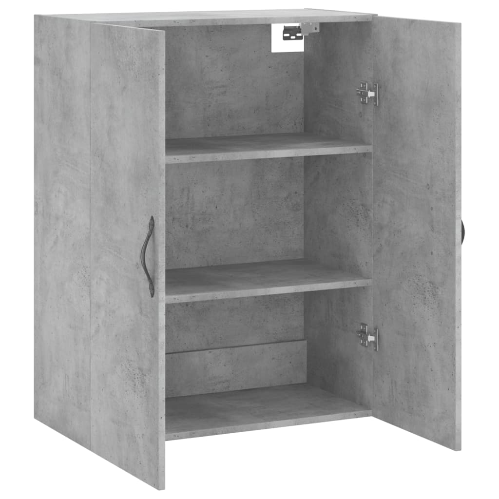 Wandkast 69,5x34x90 cm bewerkt hout sonoma eikenkleurig