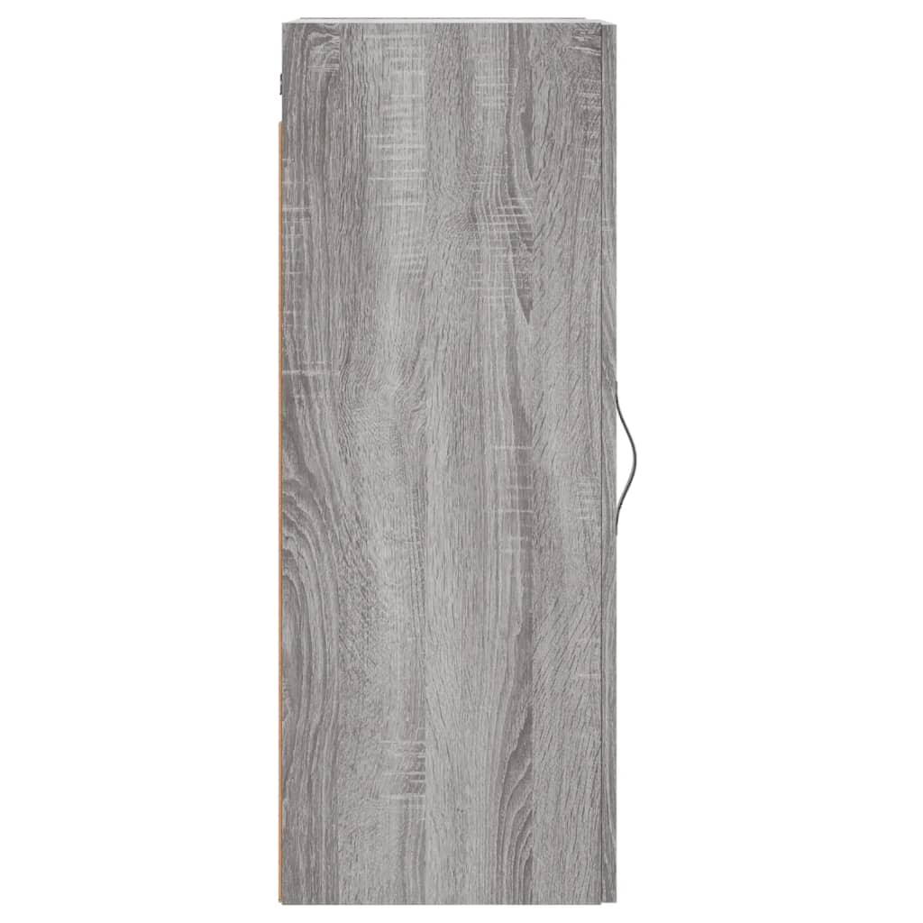 Wandkast 34,5x34x90 cm bewerkt hout