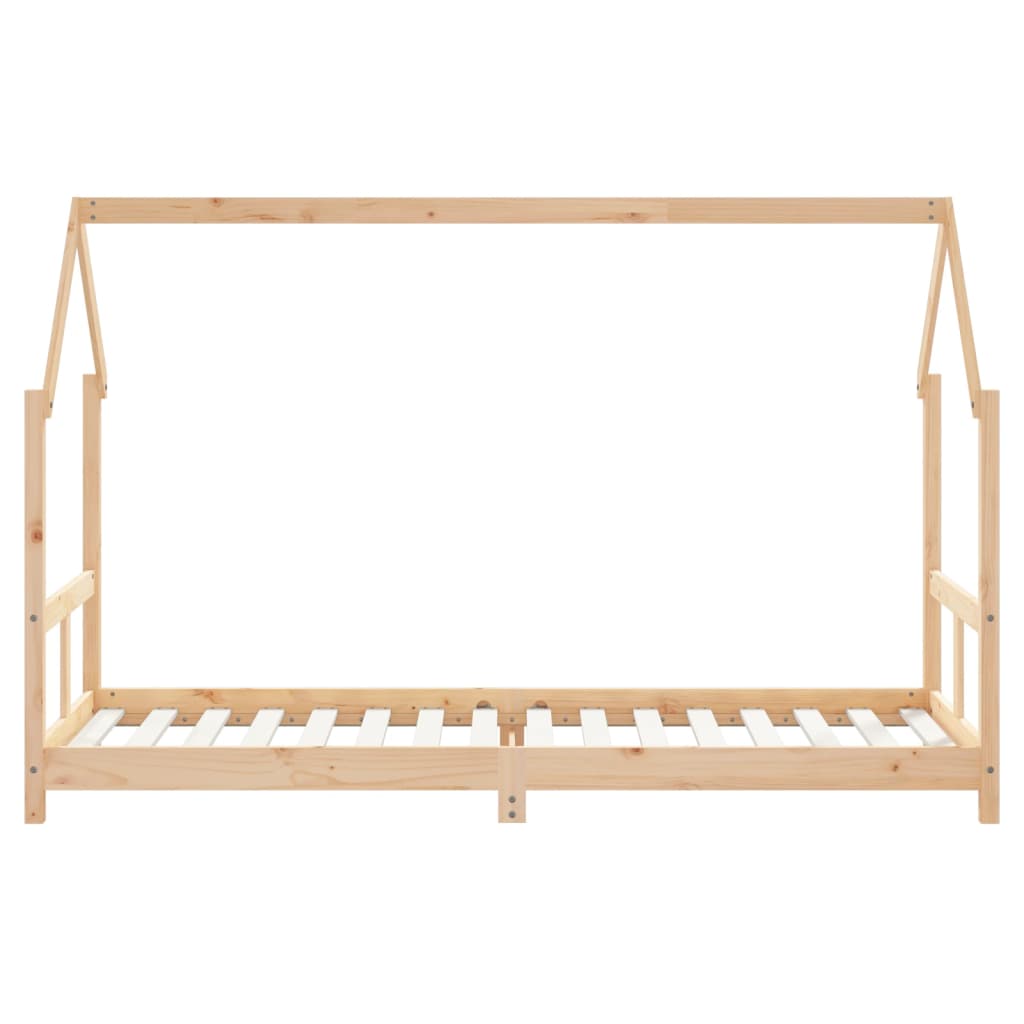 Kinderbedframe 80x160 cm massief grenenhout