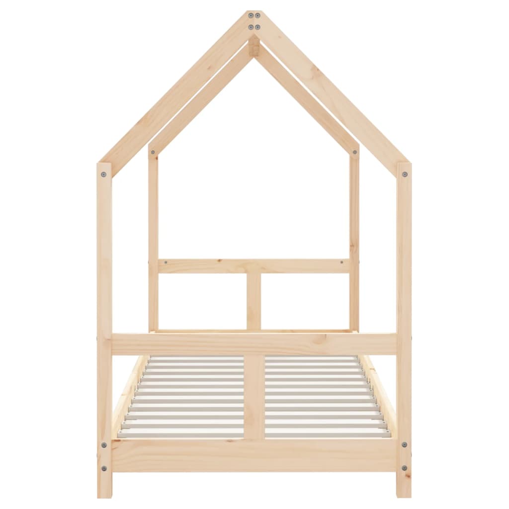 Kinderbedframe 80x160 cm massief grenenhout