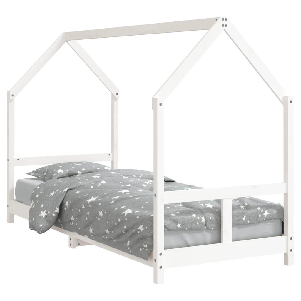 Kinderbedframe 80x160 cm massief grenenhout