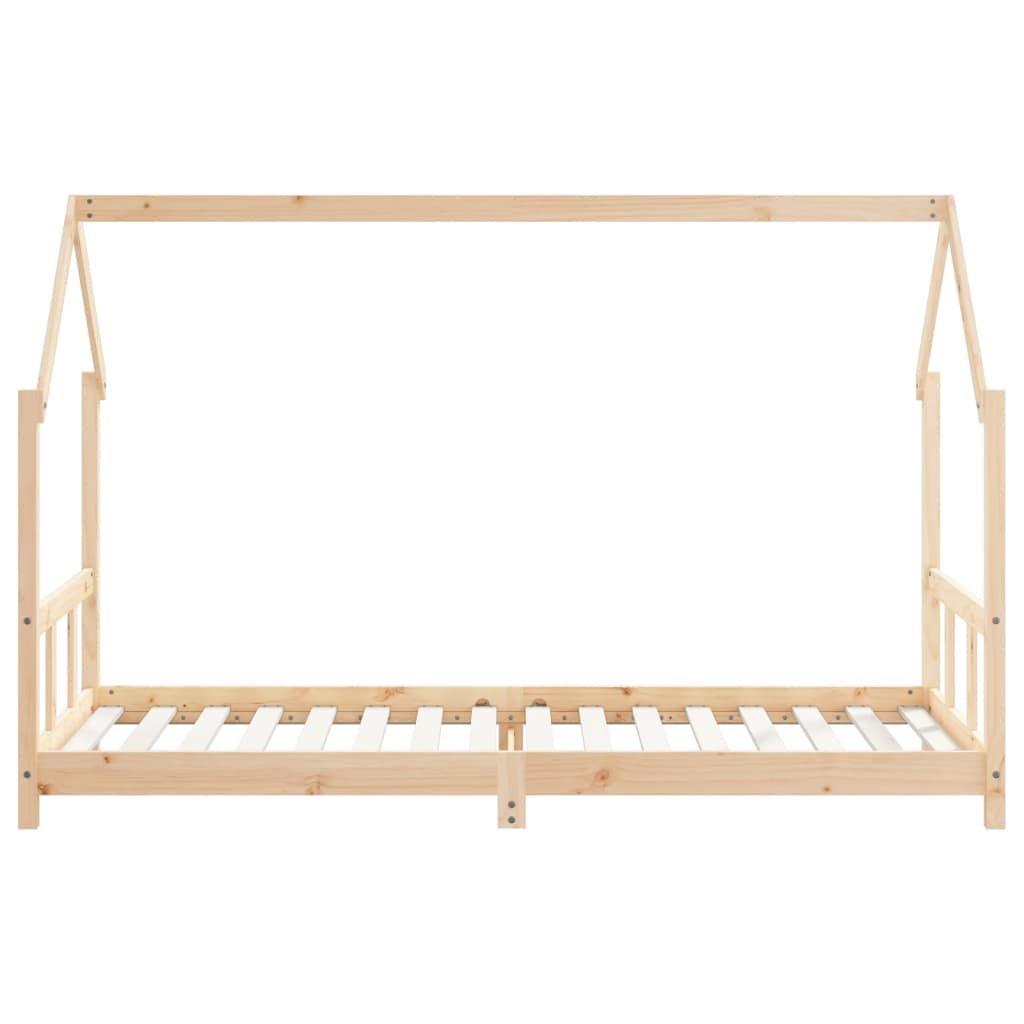 Kinderbedframe 80x160 cm massief grenenhout