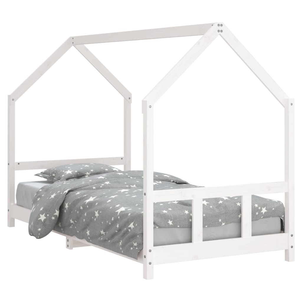 Kinderbedframe 80x160 cm massief grenenhout