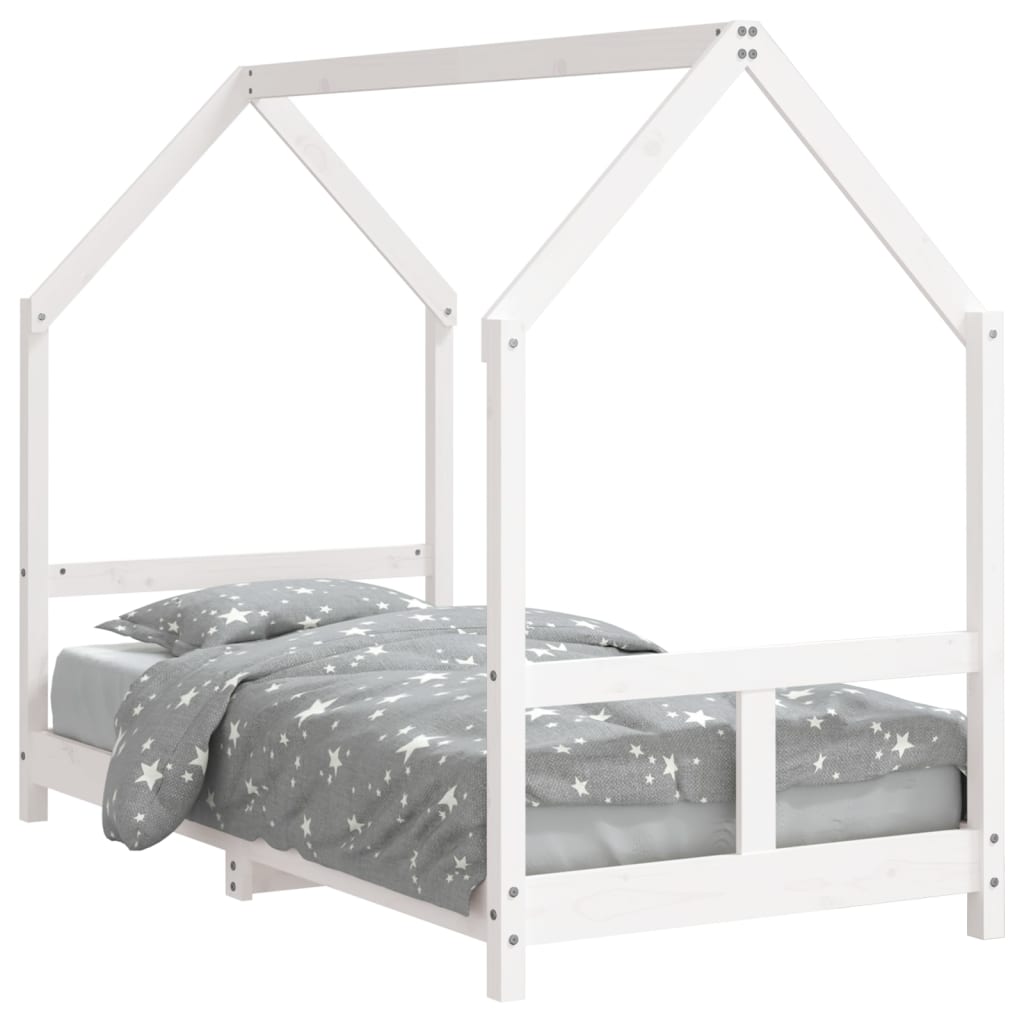 Kinderbedframe 80x160 cm massief grenenhout