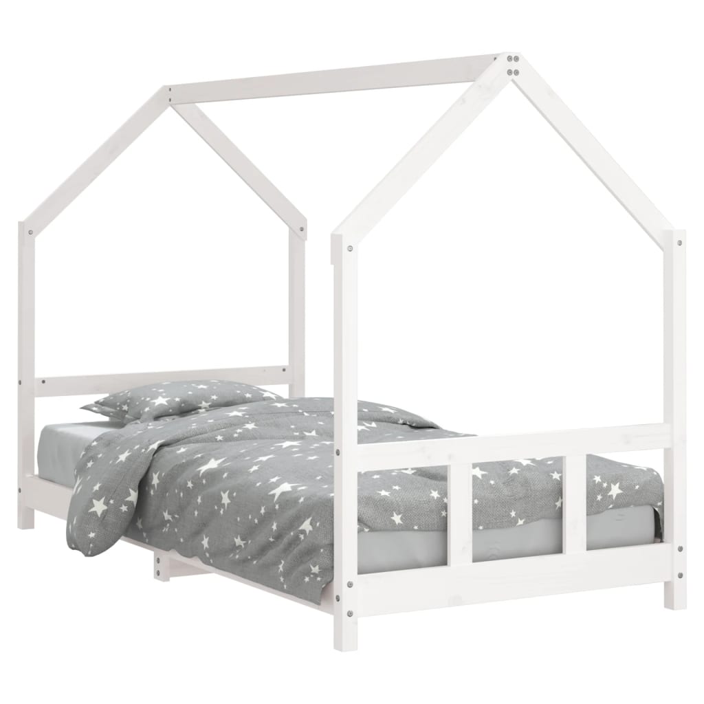 Kinderbedframe 80x160 cm massief grenenhout