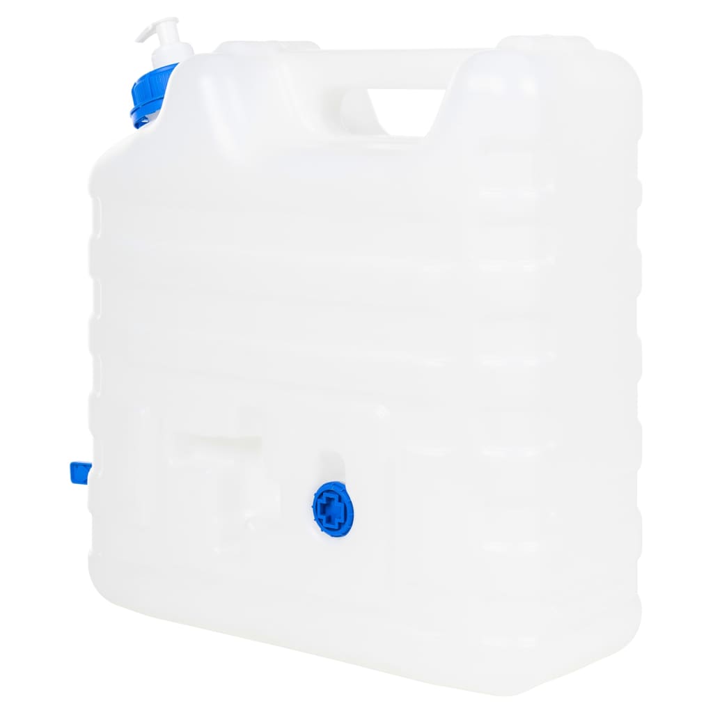 Watertank met kraan en zeepdispenser 22 L kunststof