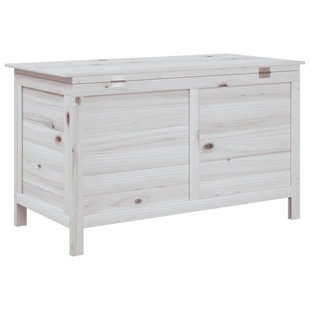 Coffre de jardin 150x50x56,5 cm en bois de pin massif, anthracite