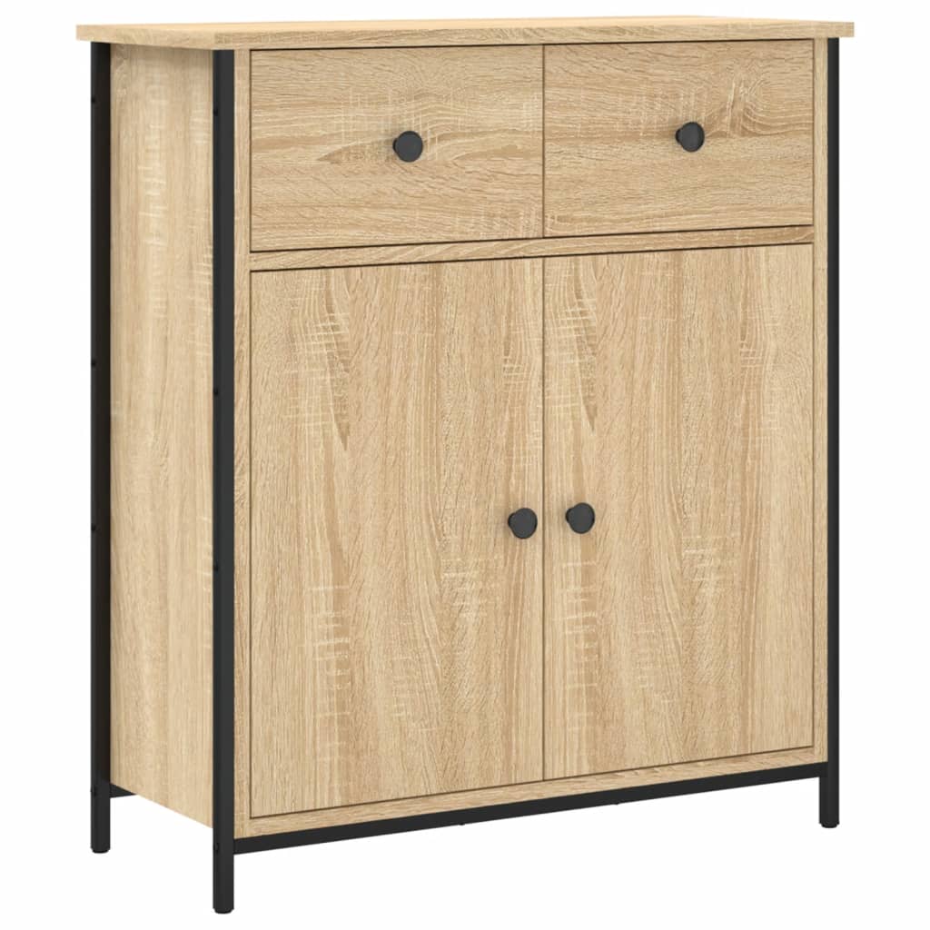 Dressoir 70x30x80 cm bewerkt hout