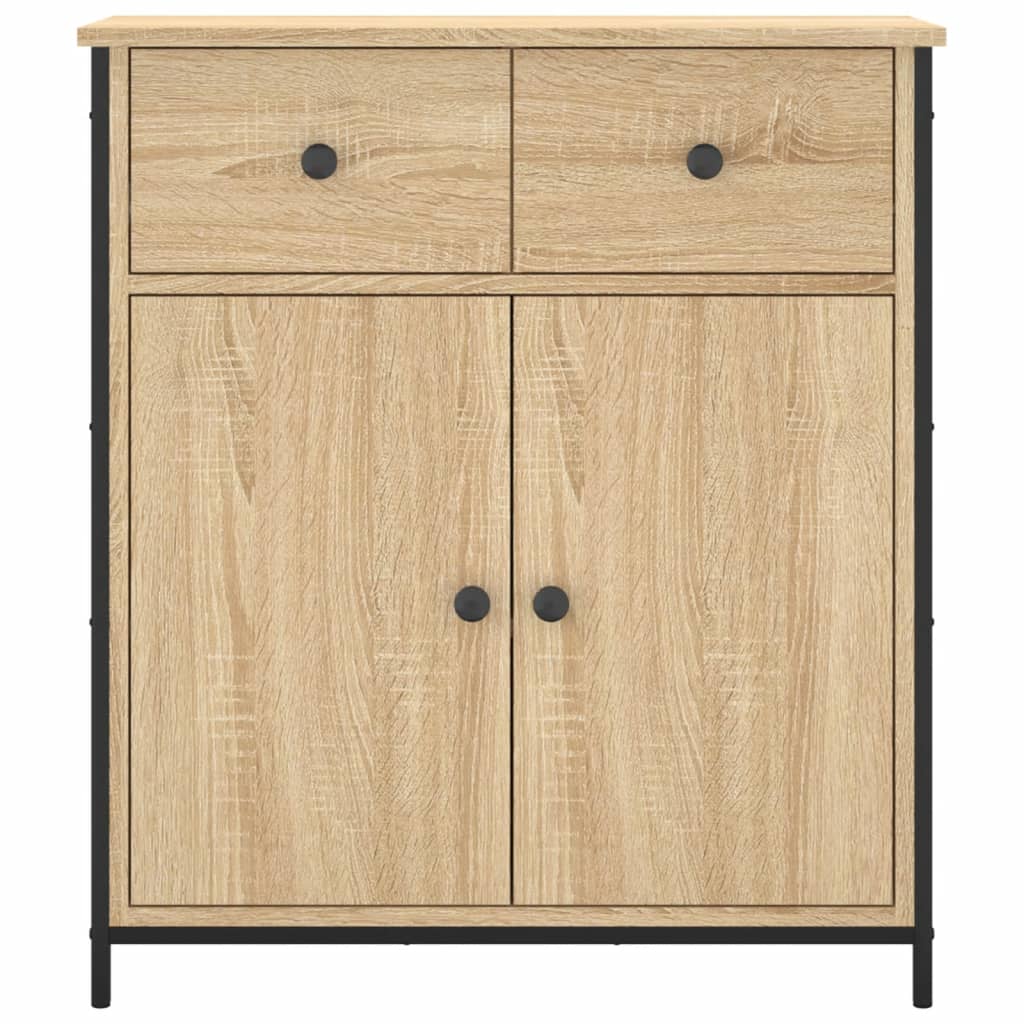 Dressoir 70x30x80 cm bewerkt hout