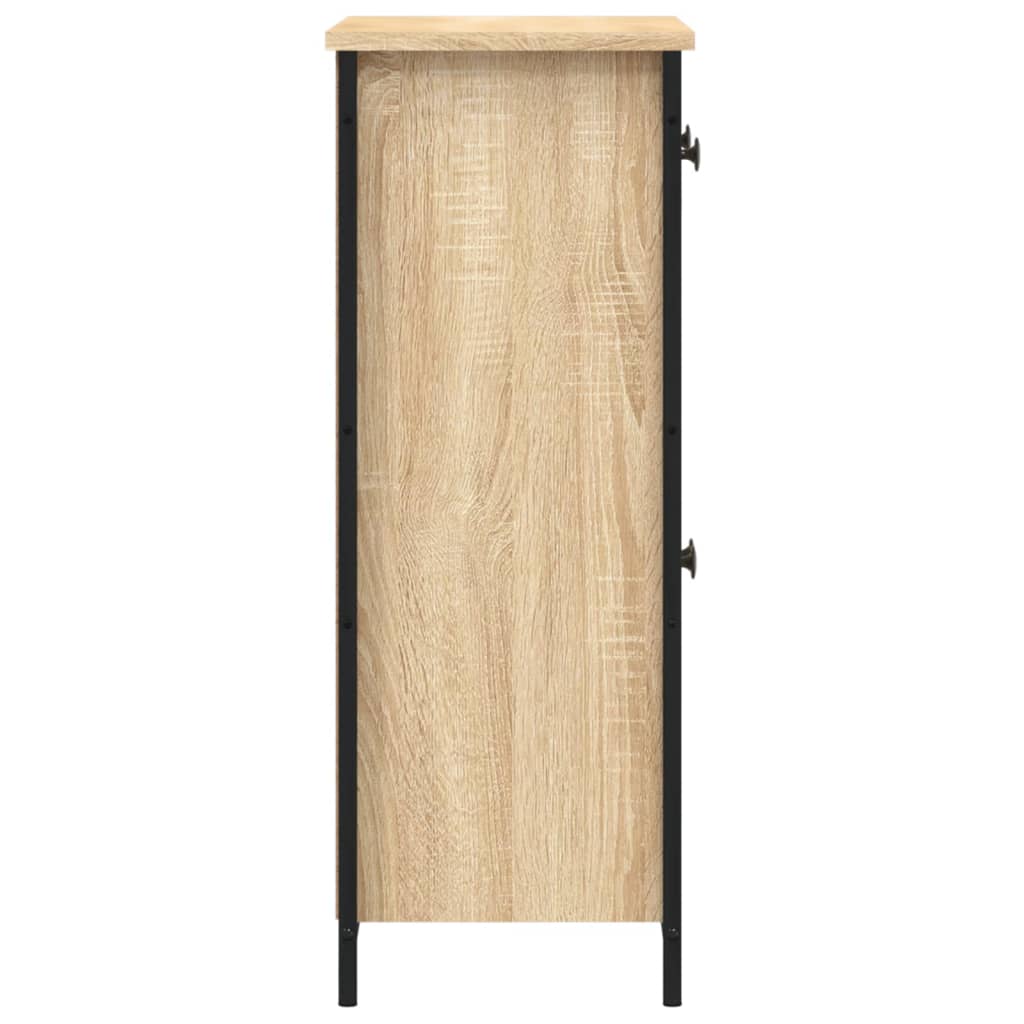 Dressoir 70x30x80 cm bewerkt hout