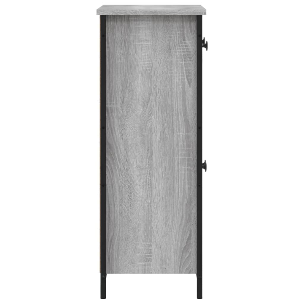 Dressoir 70x30x80 cm bewerkt hout