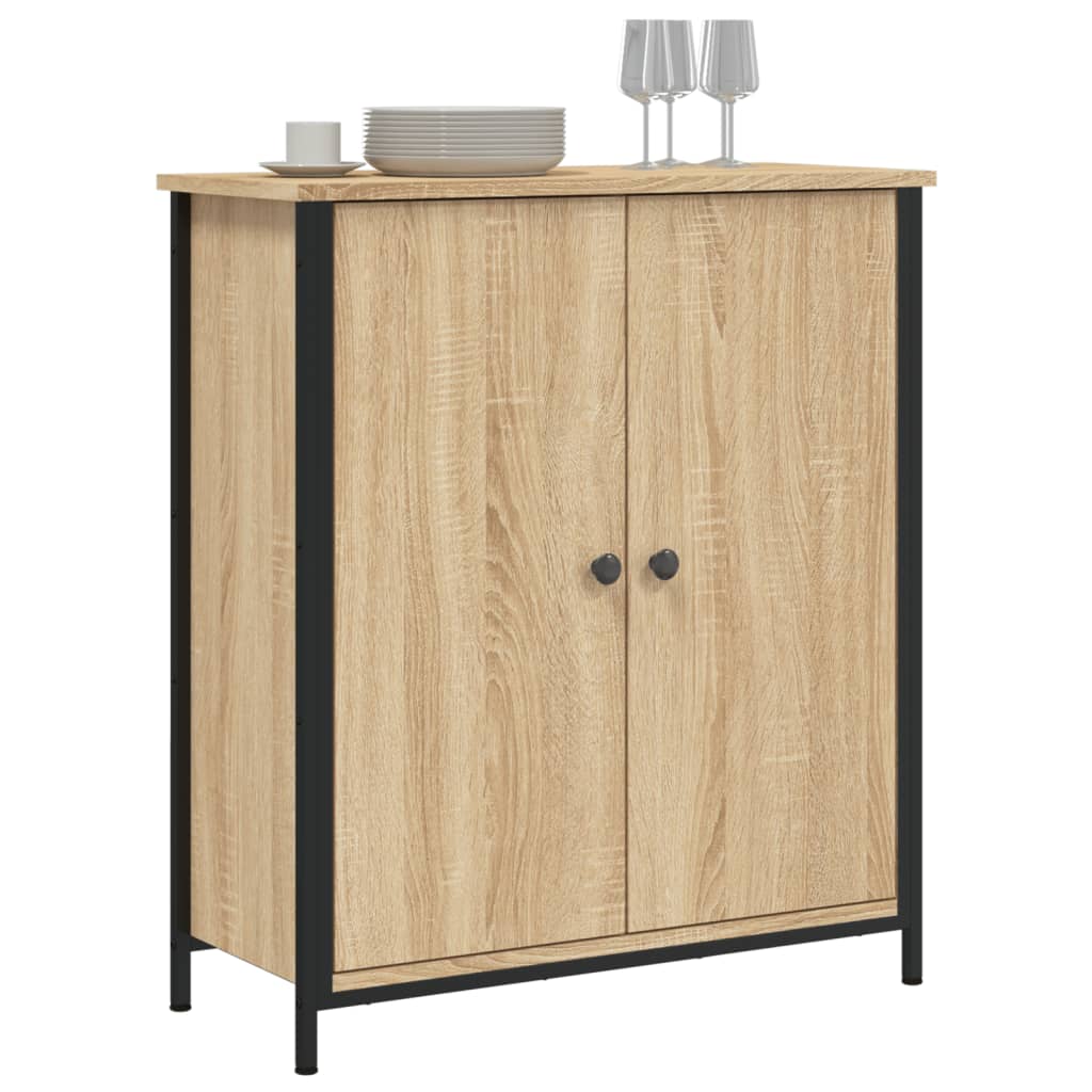 Buffet 70x30x80 cm en bois travaillé