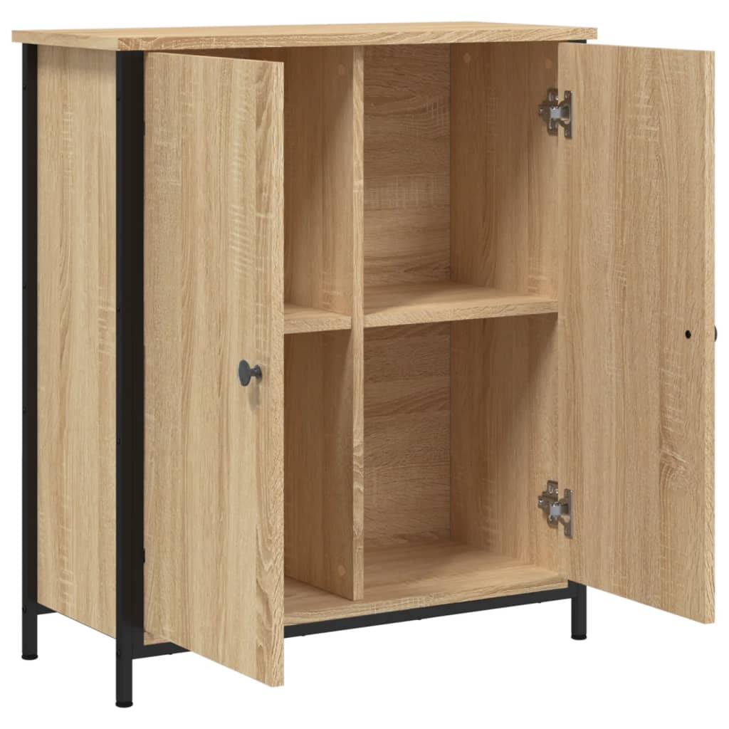 Buffet 70x30x80 cm en bois travaillé