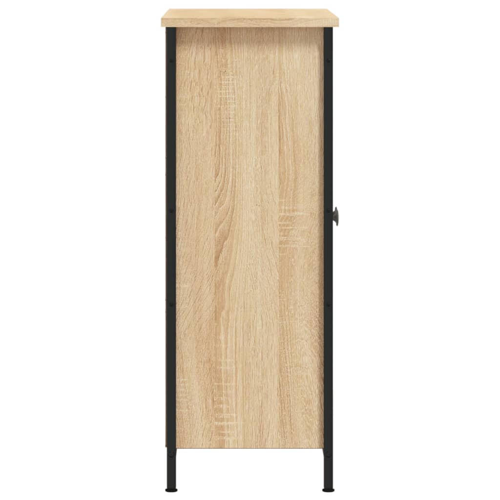 Dressoir 70x30x80 cm bewerkt hout